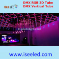 RGB DMX512 ນໍາພາທໍ່ 3D ສໍາລັບສະໂມສອນກາງຄືນ
